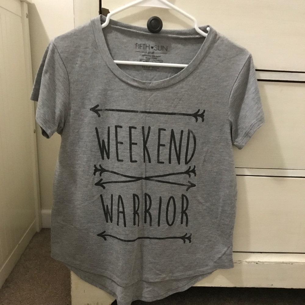 Weekend Warrior graphic tee